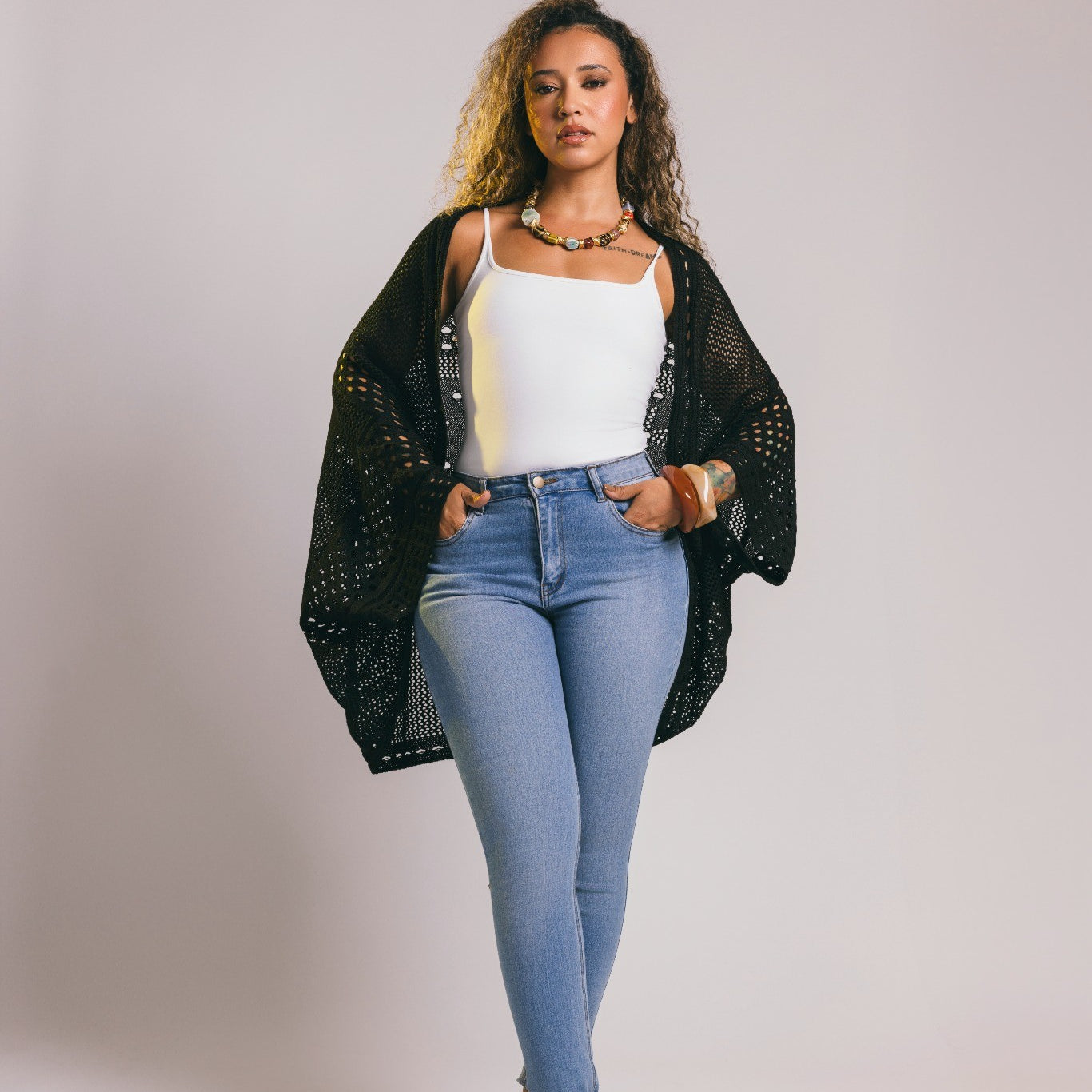 Laguna Crochet Kimono