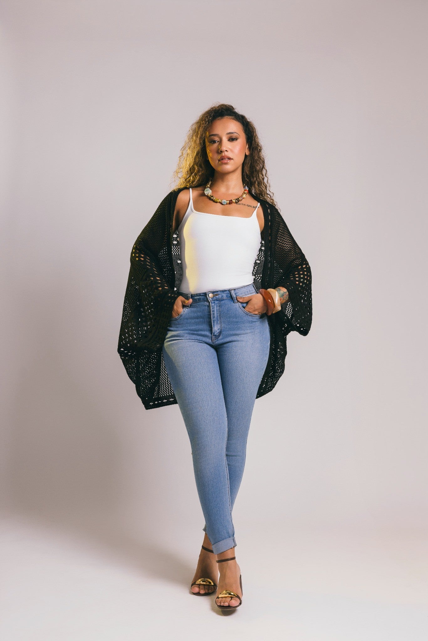 Laguna Crochet Kimono