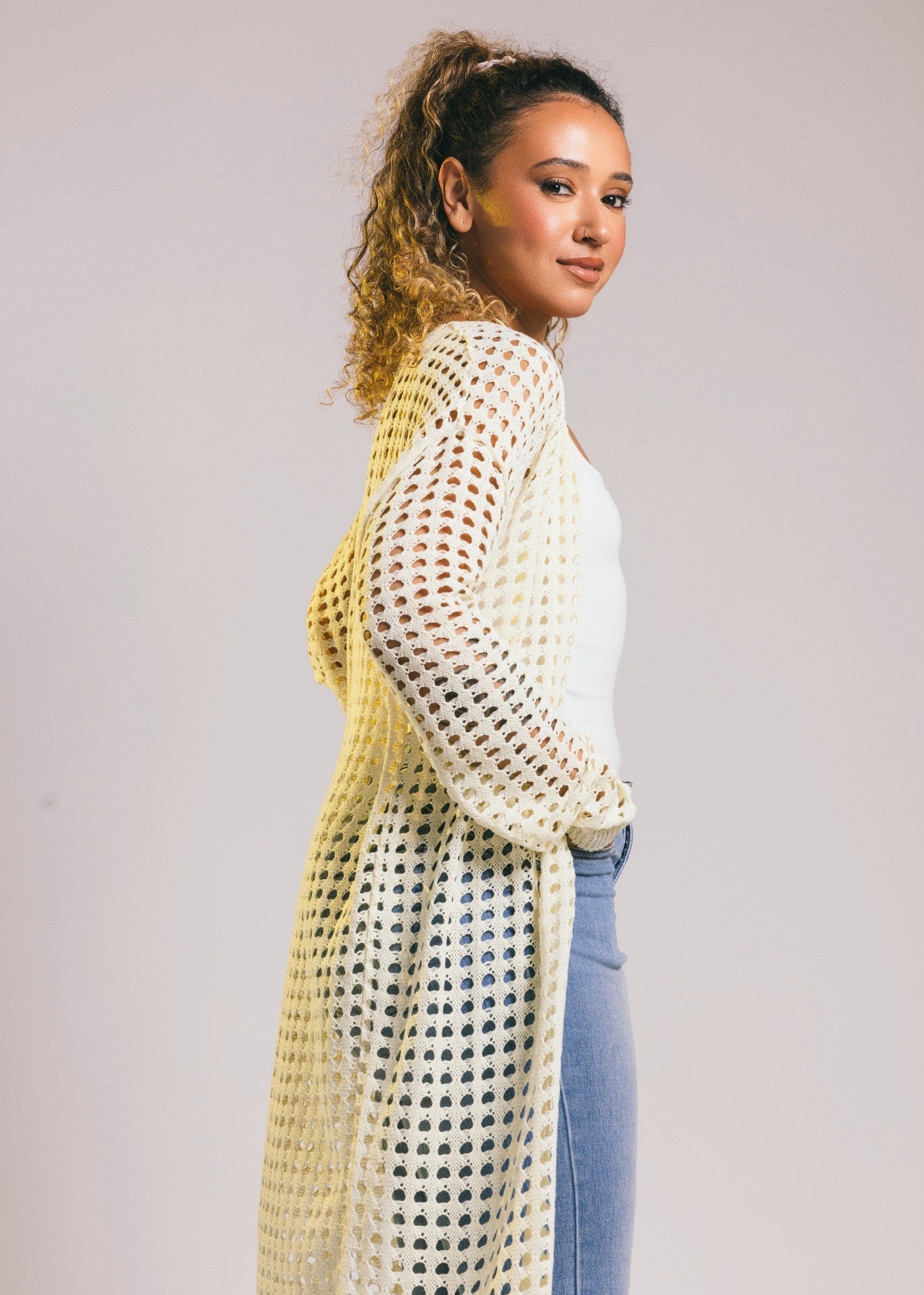 Long Kimono Cover-up