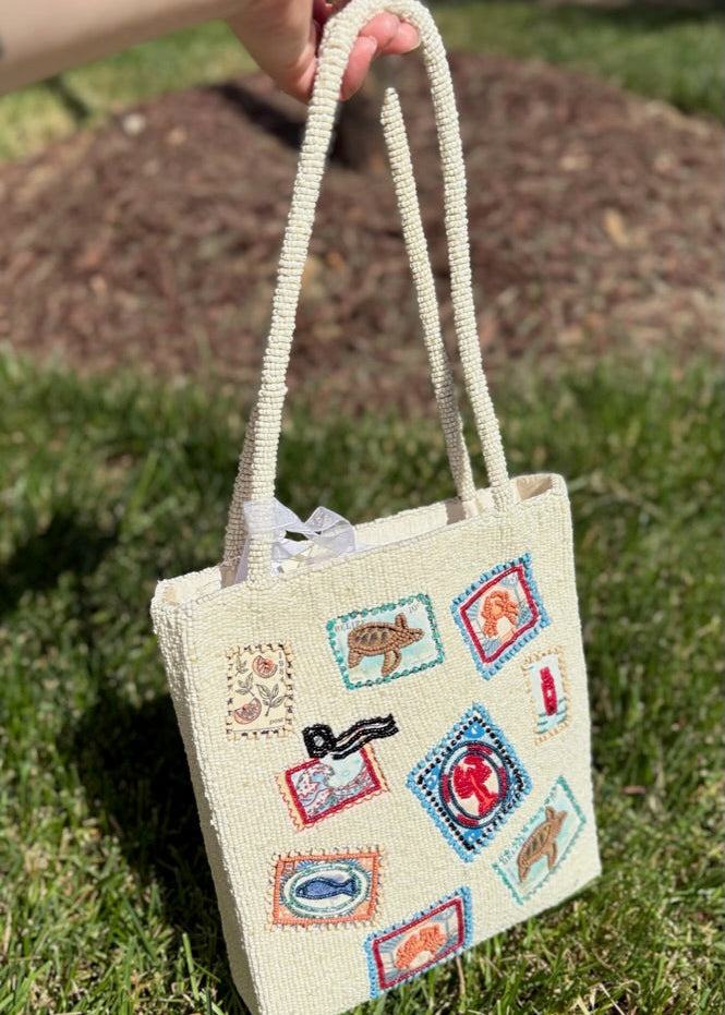 Stamps Shoulder Bag