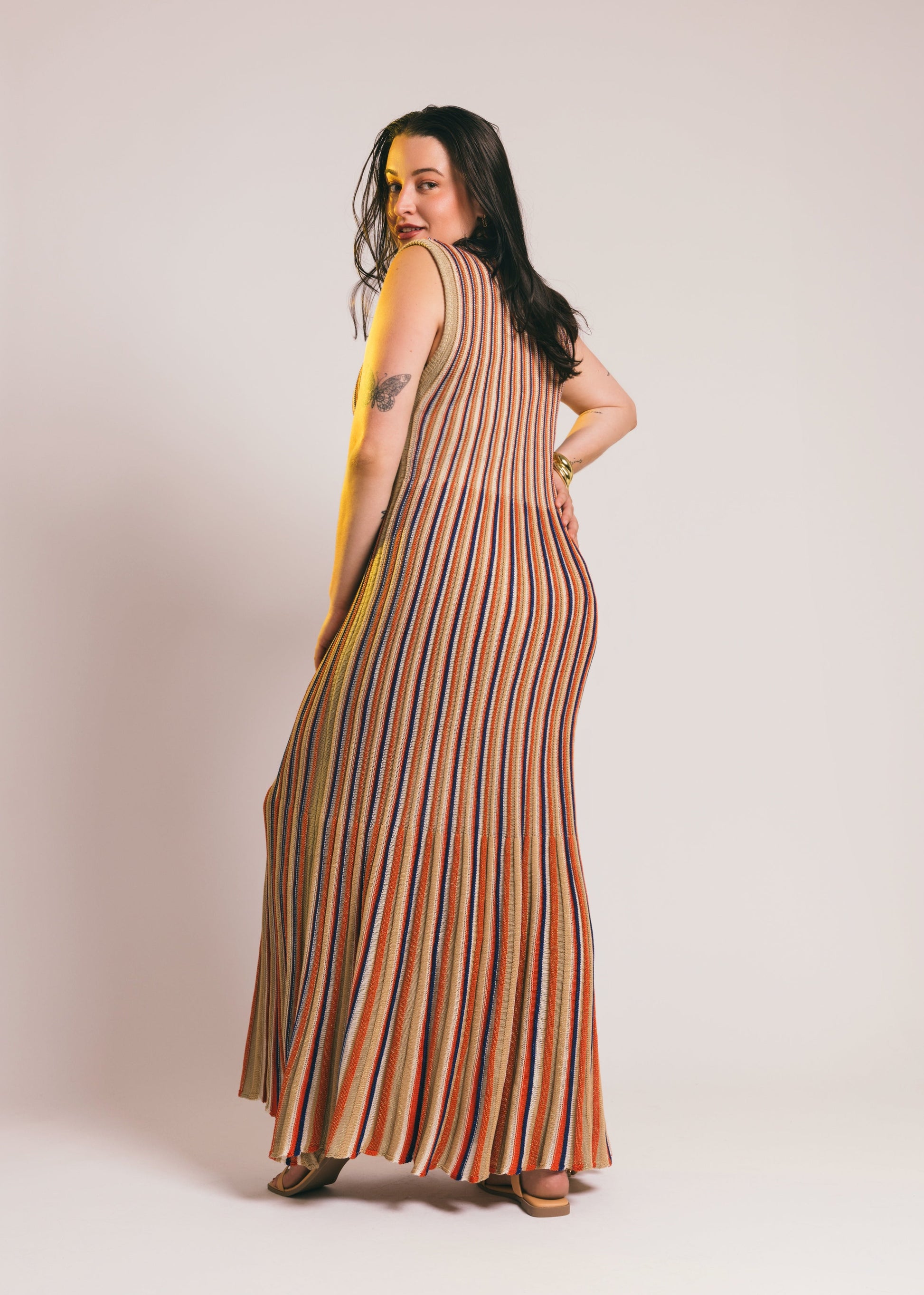 Celestia Maxi, Missoni Inspired Dress