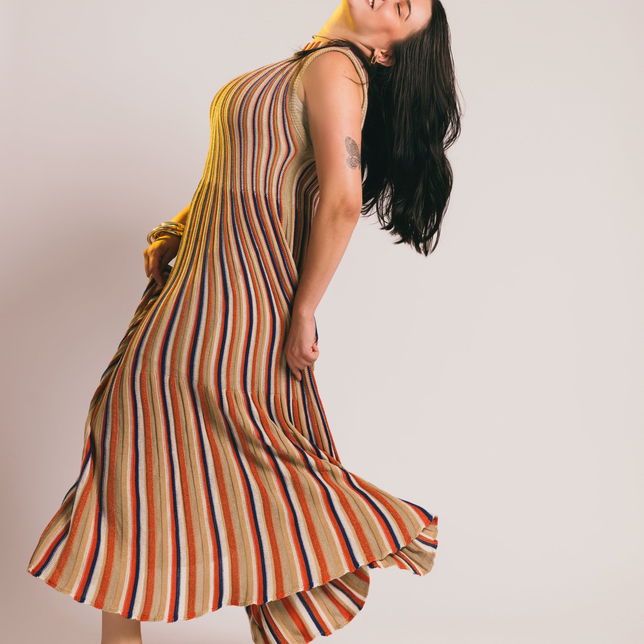 Celestia Maxi, Missoni Inspired Dress