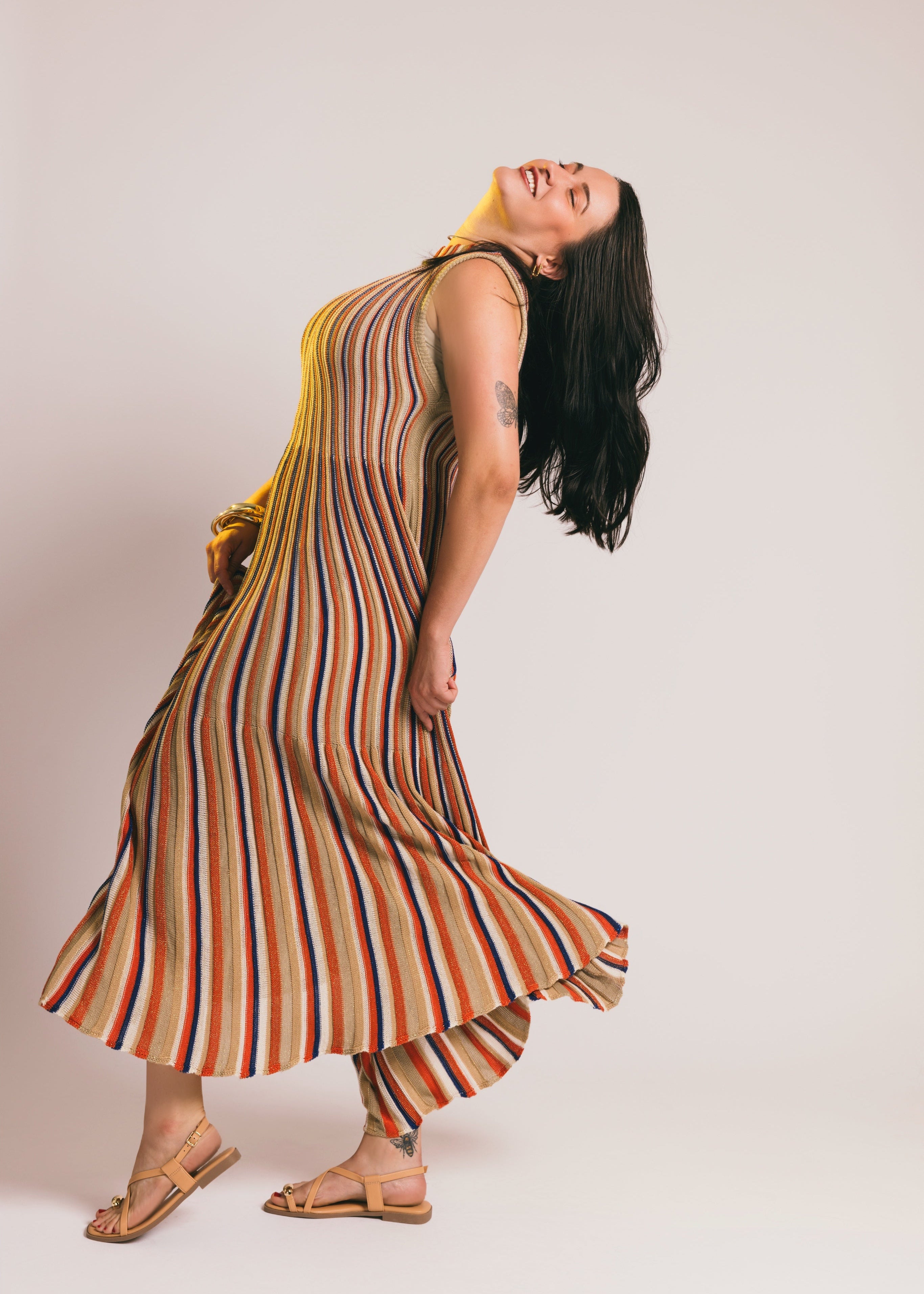 Celestia Maxi, Missoni Inspired Dress