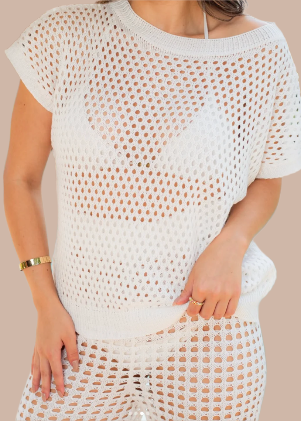Seaside Blouse, Handcrafted