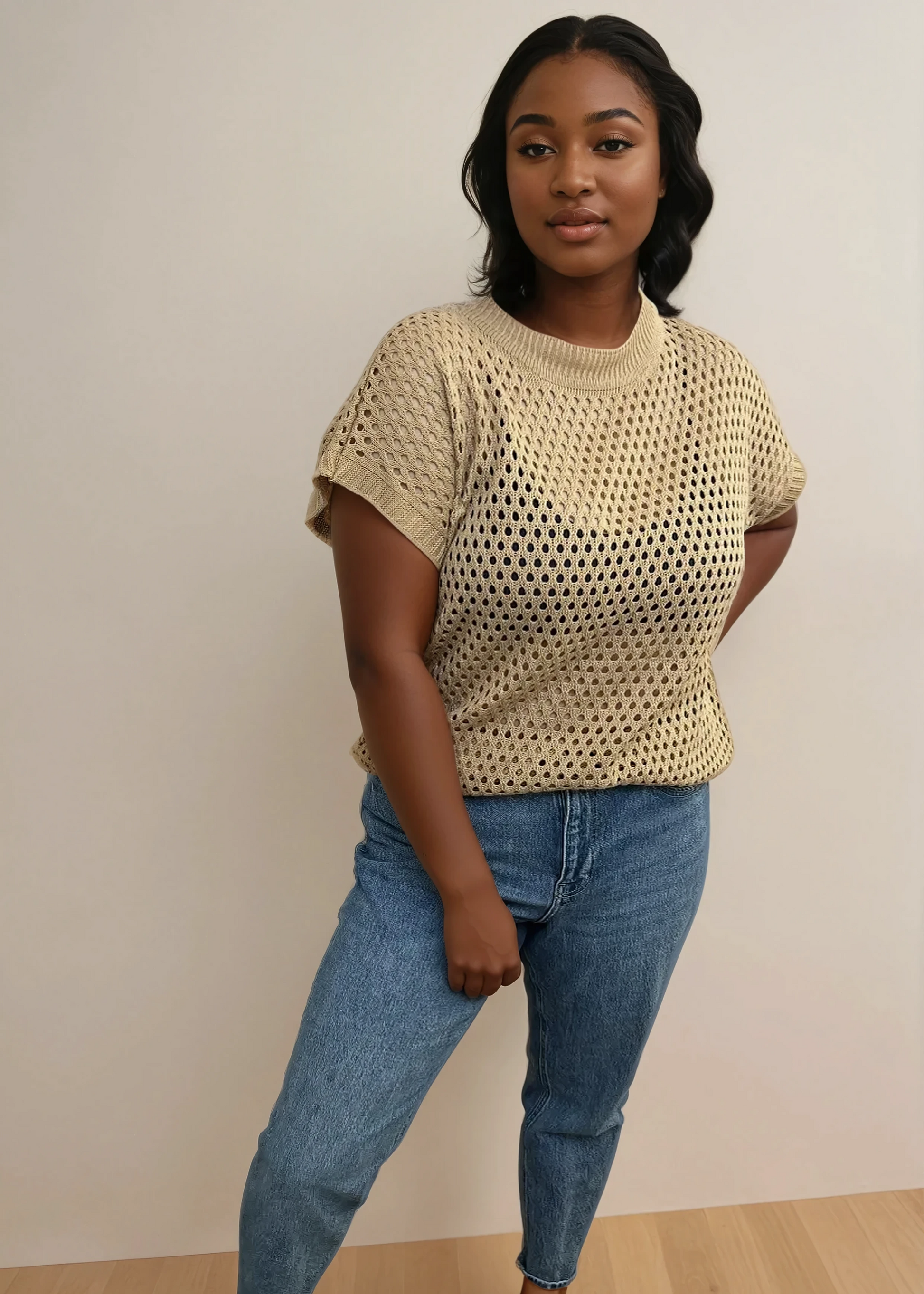 Seaside Blouse, Handcrafted
