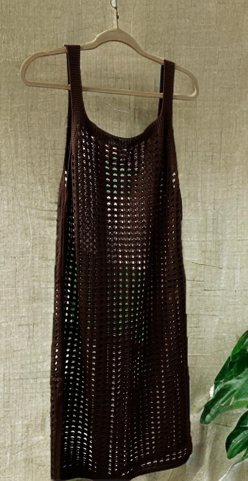 Mykonos Crochet Cover-Up, Handcrafted