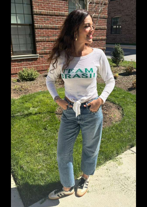 Brazil Tricolor Top