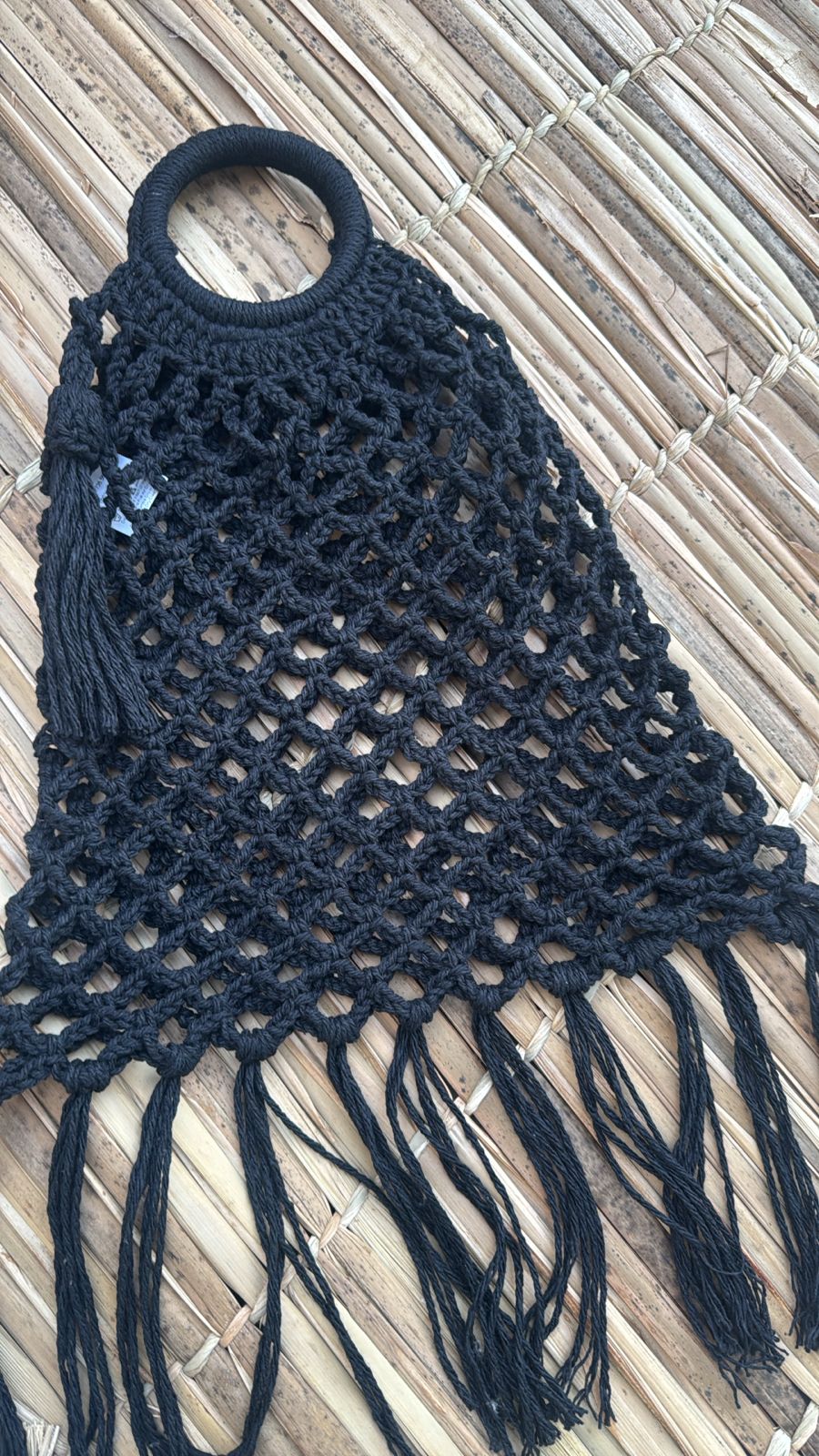 Maui Beach Bag, Handmade Crochet
