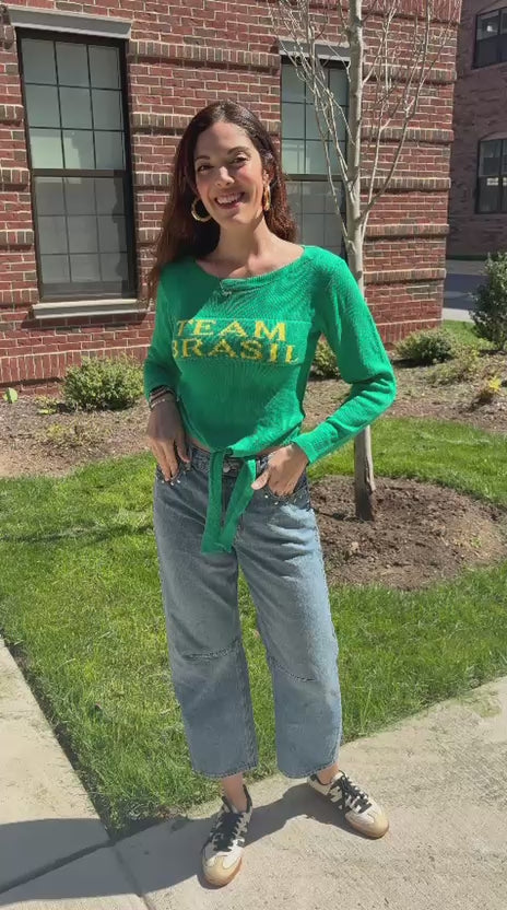 Brazil Tricolor Top